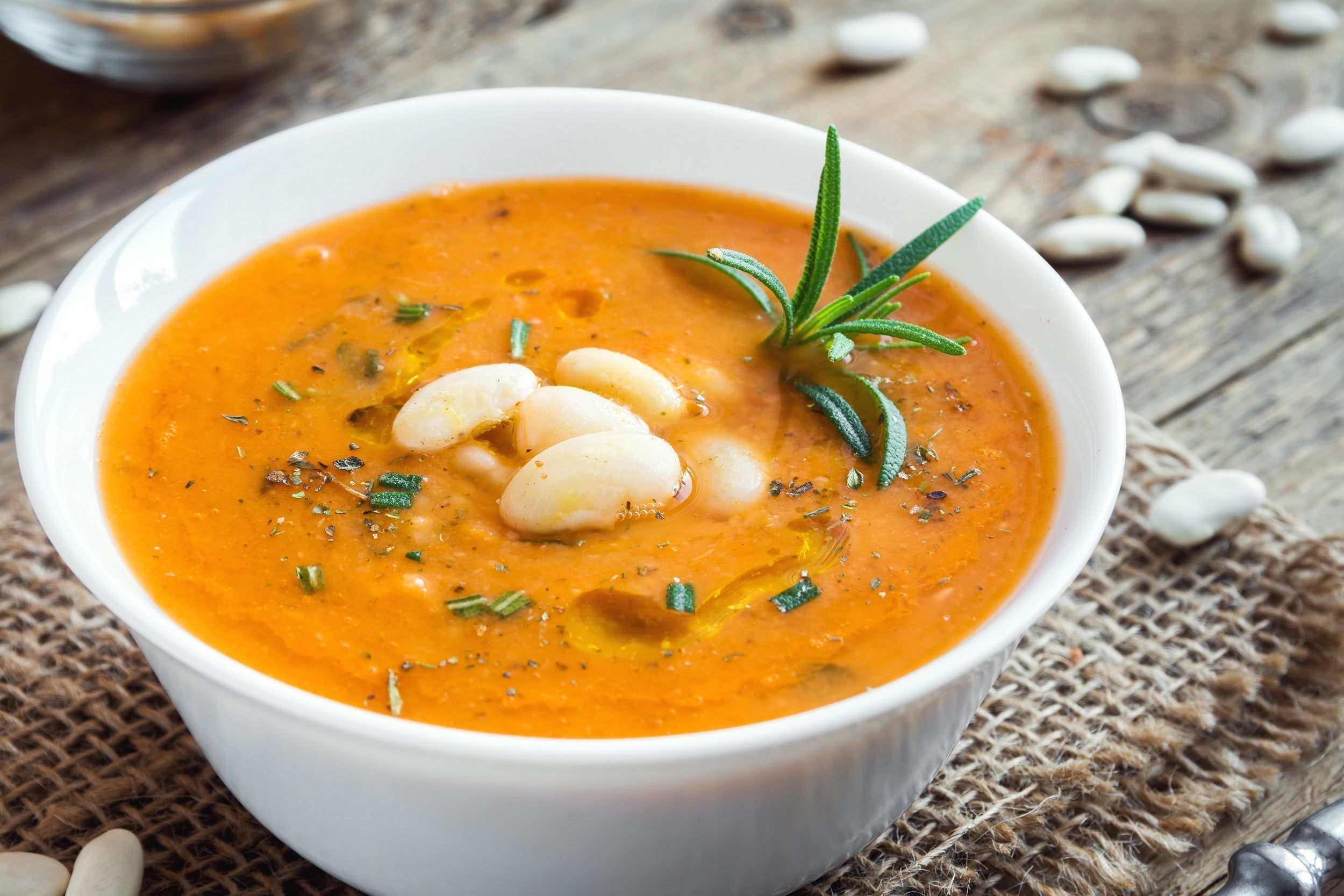 Creamy White Bean Chicken Enchilada Soup
&ndash; Twisted Pepper Co.