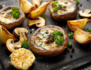 Mushrooms Portabella Stuffed Recipe – Twisted Pepper Co.