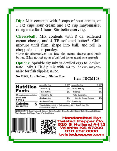 5 Pack Top Sellers Dip Mix Collection