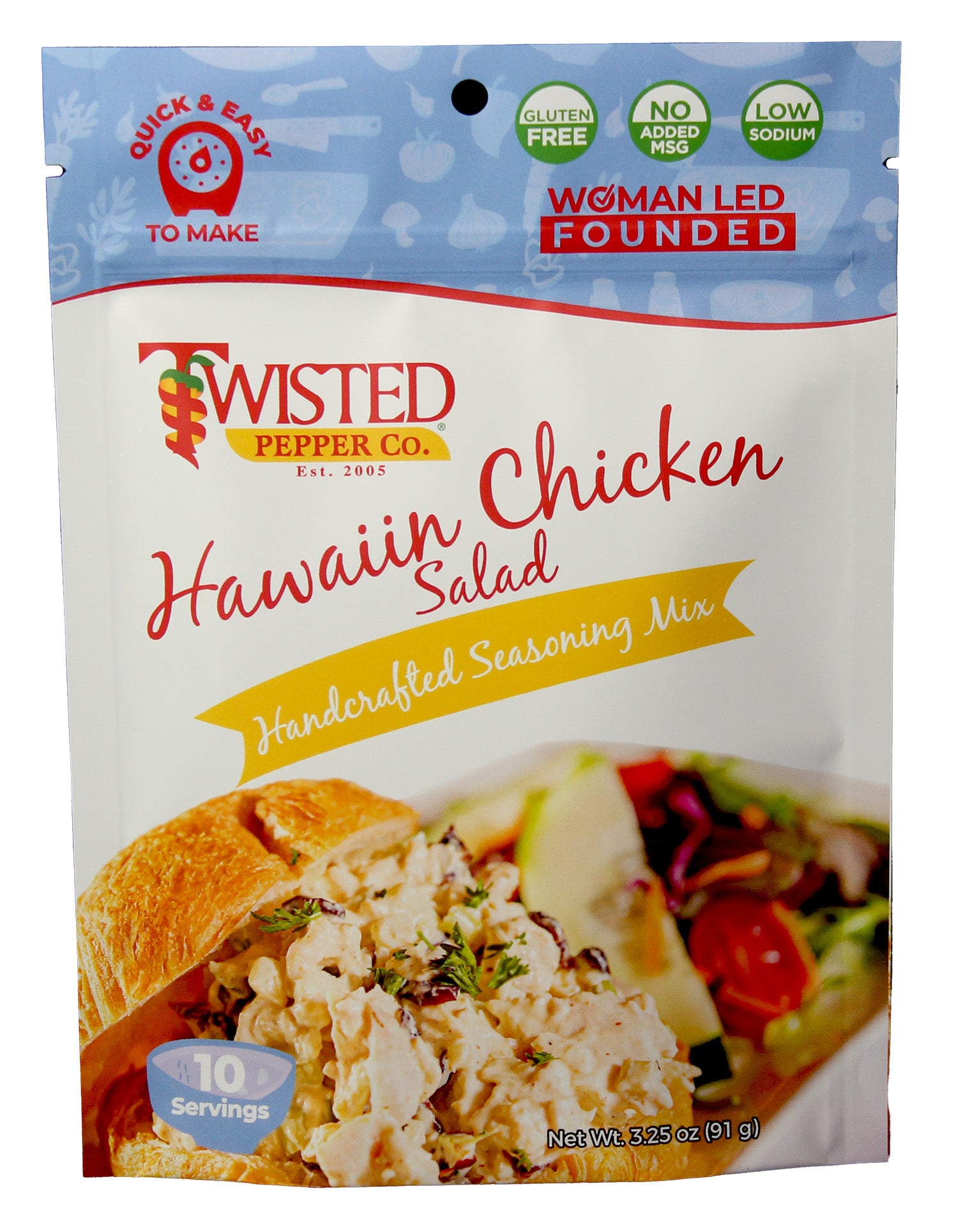 Hawaiian Chicken Salad Seasoning Mix Twisted Pepper Co. est. 2005