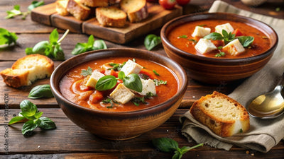 Tuscan Tomato White Bean Soup