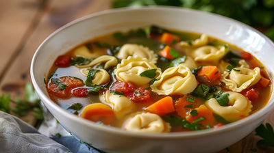 Ravioli & Vegetable Soup Recipe