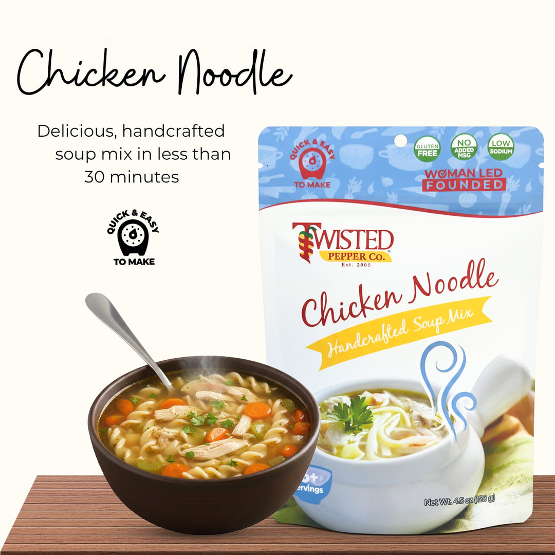 Chicken Noodle Dry Soup Mix - Delicious Homemade Taste in 30