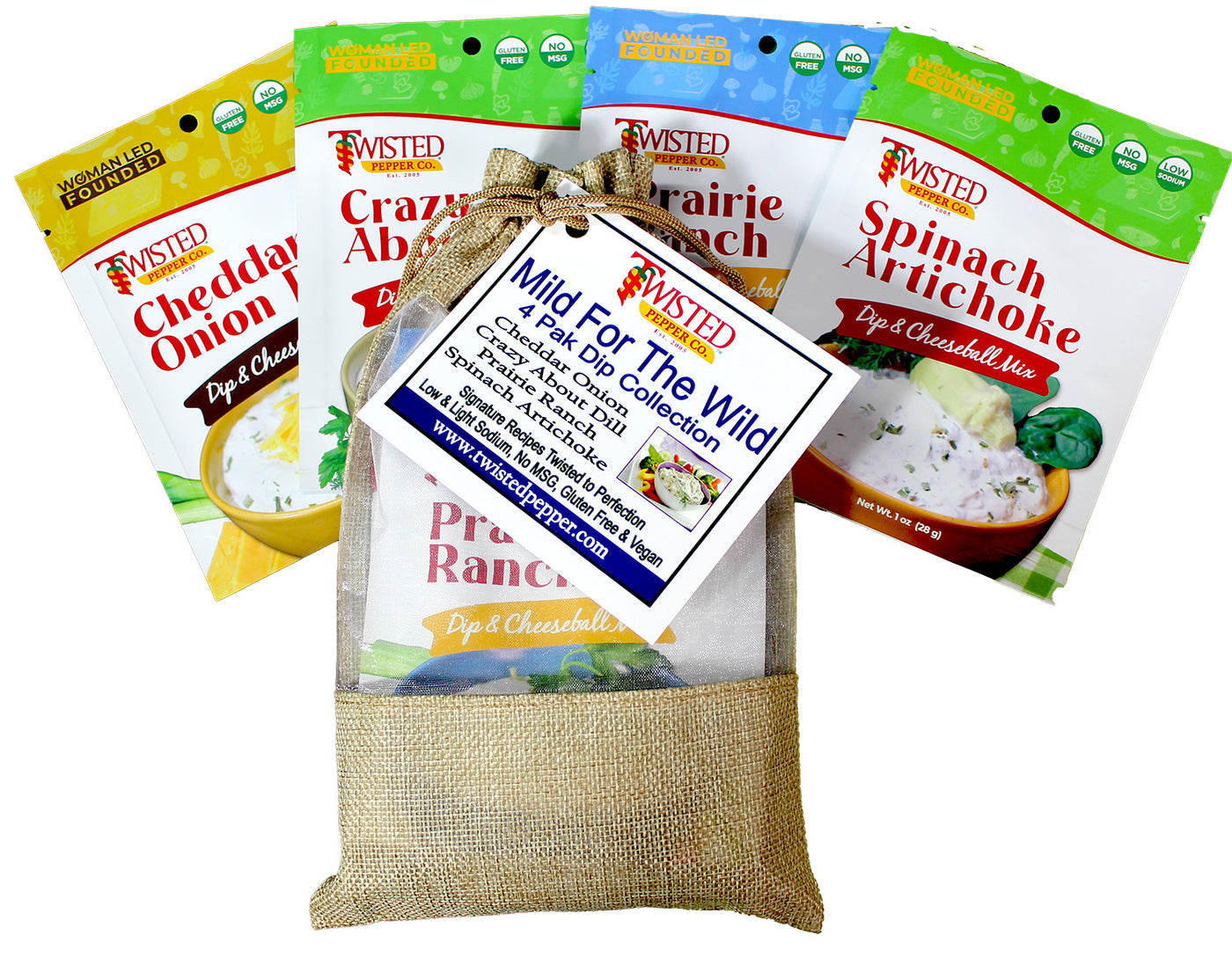Dip Mix Gift Set - Mild for the Wild