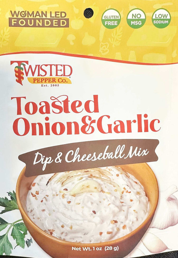 Toasted Onion & Garlic Dip Mix for flavorful cooking and dips
