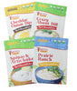4 Pack Dip Mild Mixes with Cheddar Onion, Crazy About Dill, Prairie Ranch, and Spinach Artichoke flavors