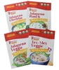 4 pack Dipping Madness Dip Mixes featuring Jalapeno Cheddar, Jalapeno Ranch, Jalapeno Veggie, and Tex-Mex Veggie flavors
