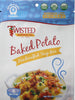 Baked Potato Dry Soup Mix packaging with nutritional facts and serving suggestion