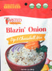 Blazin' Onion Dip seasoning mix with sour cream and cream cheese options, gluten-free and natural ingredients
