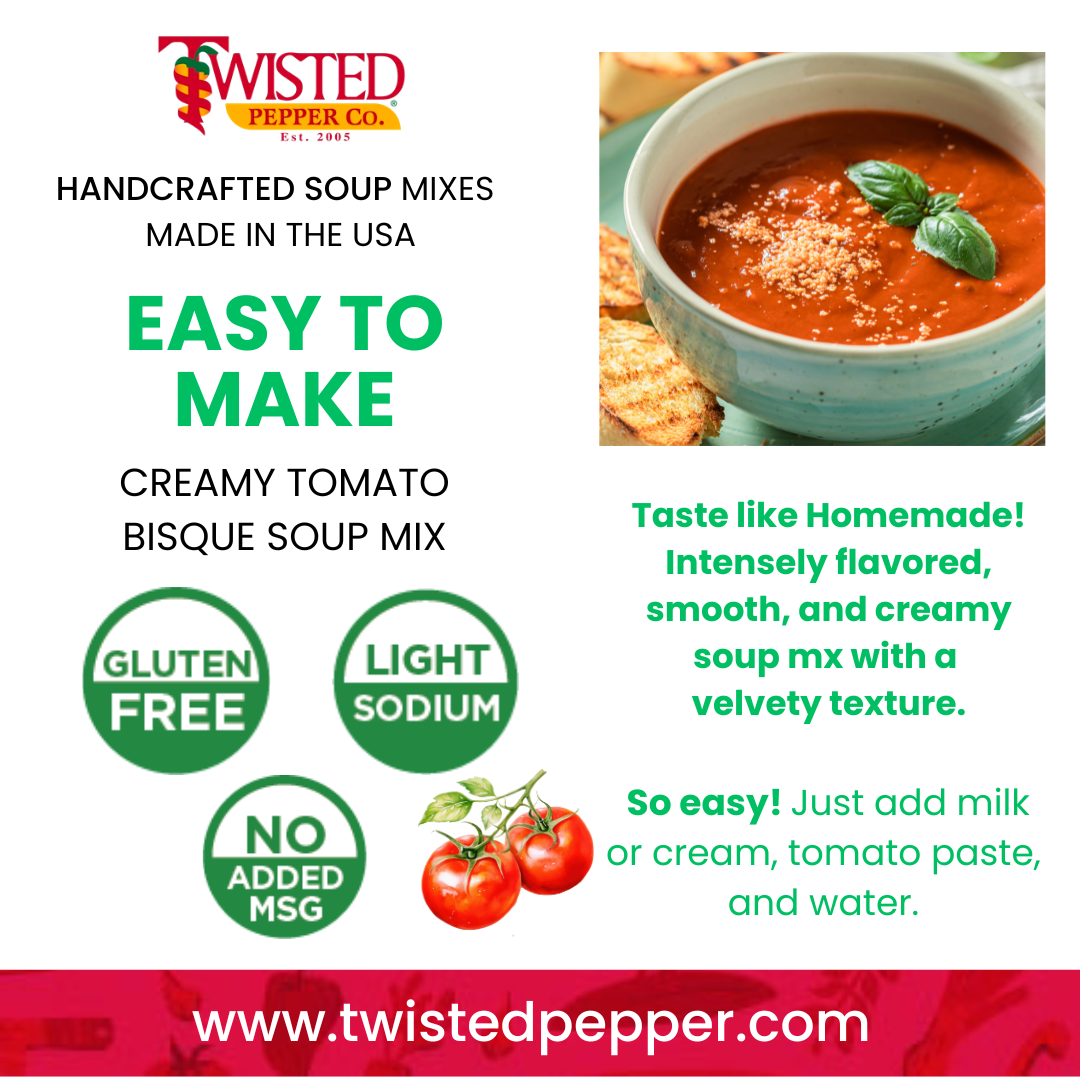 Creamy Tomato & Basil Bisque Dry Soup Mix