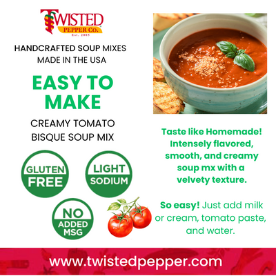 Creamy Tomato & Basil Bisque Dry Soup Mix