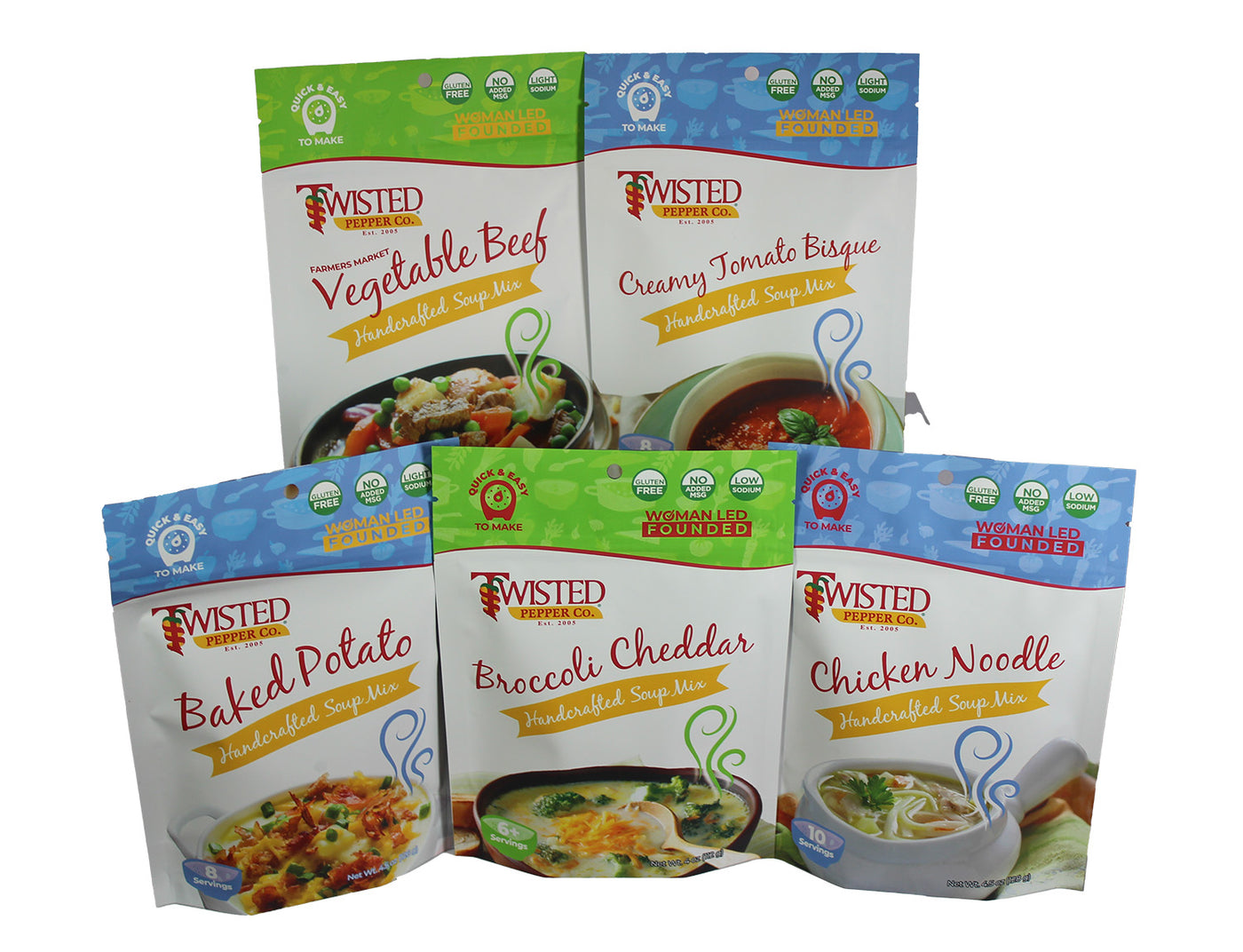 5 Pack Family Classics Dry Soup Mix Creations