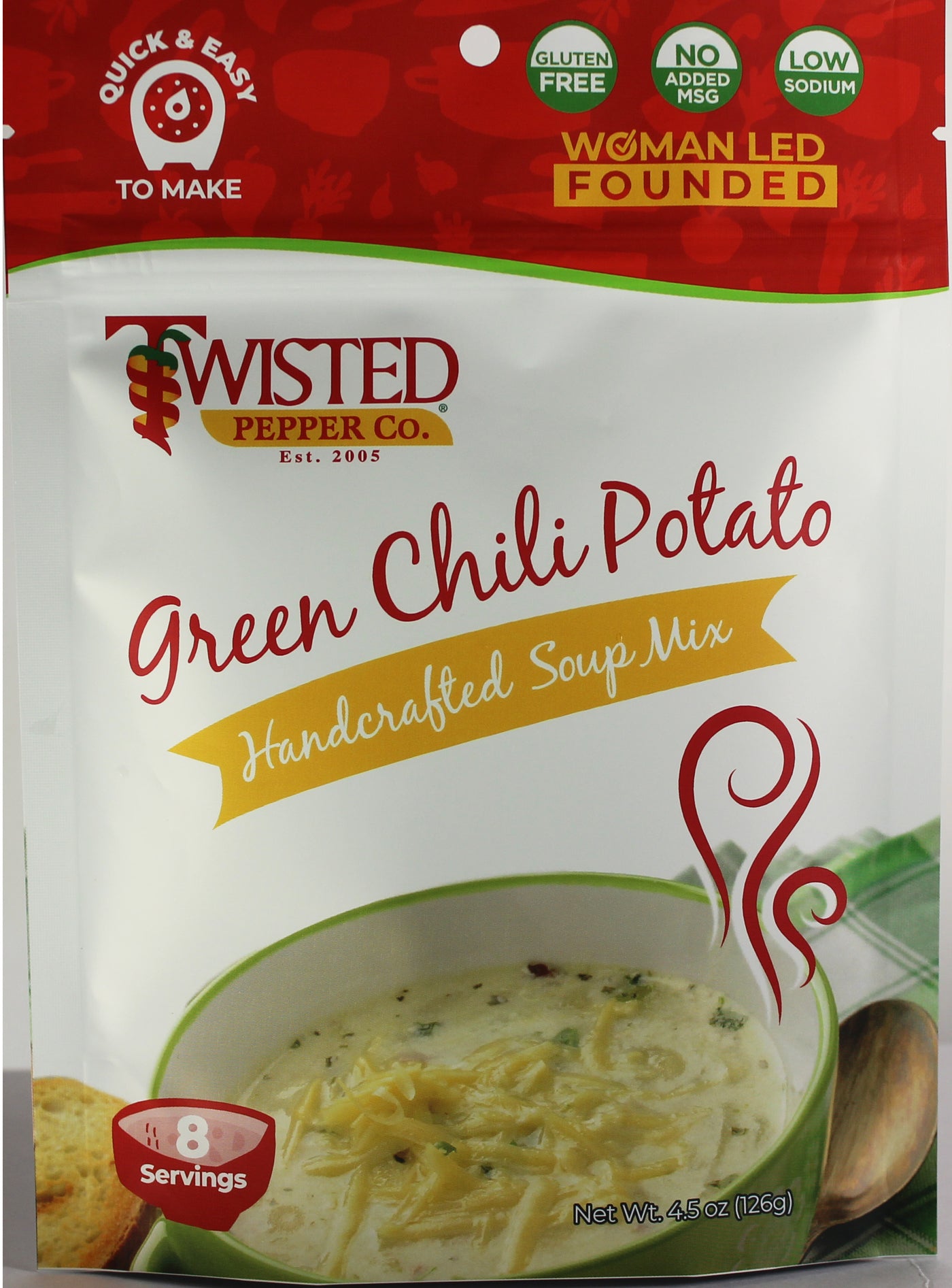 Green Chile Potato Dry Soup Mix