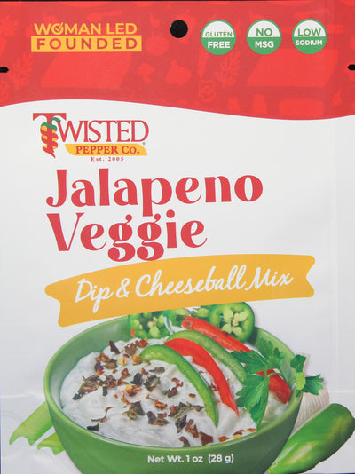 Jalapeno Veggie Dip and Cheeseball Mix