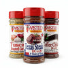 High Steaks 3 pack BBQ rubs 5 oz jars with Coffee Rub, Texas Steak Rub, and Tuscan Garlic Seasoning