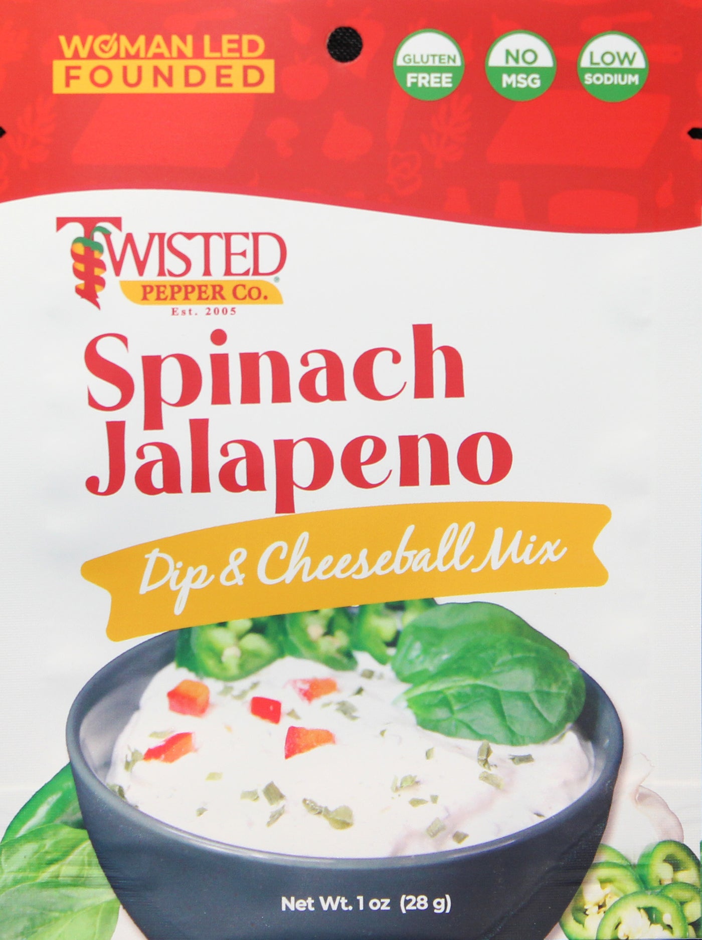 Dip Mix 4 Pack  I Like it Spicy Gift Bag