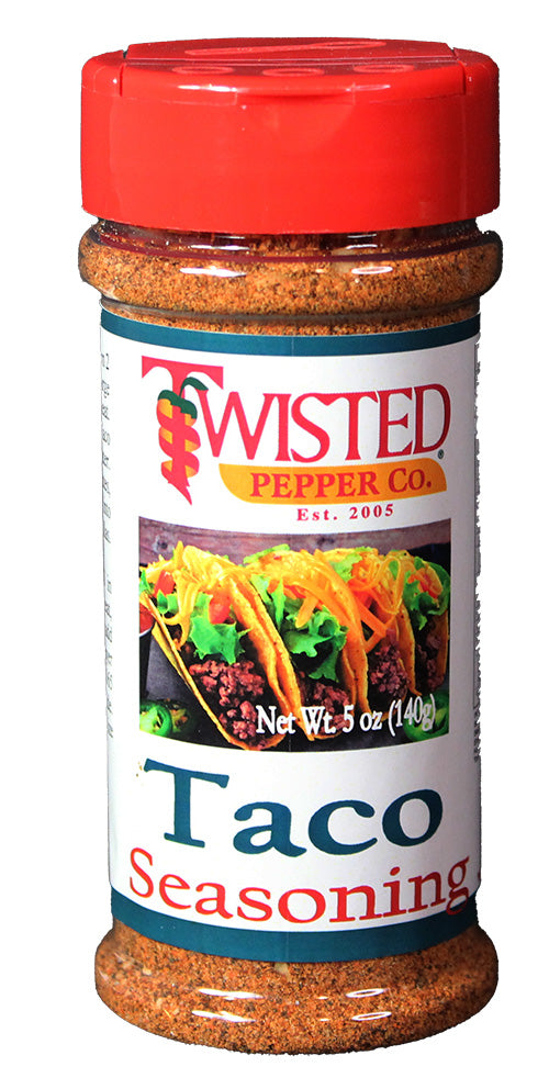 Taco Seasoning Mix Gluten Free No MSG - Twisted Pepper Co. est. 2005