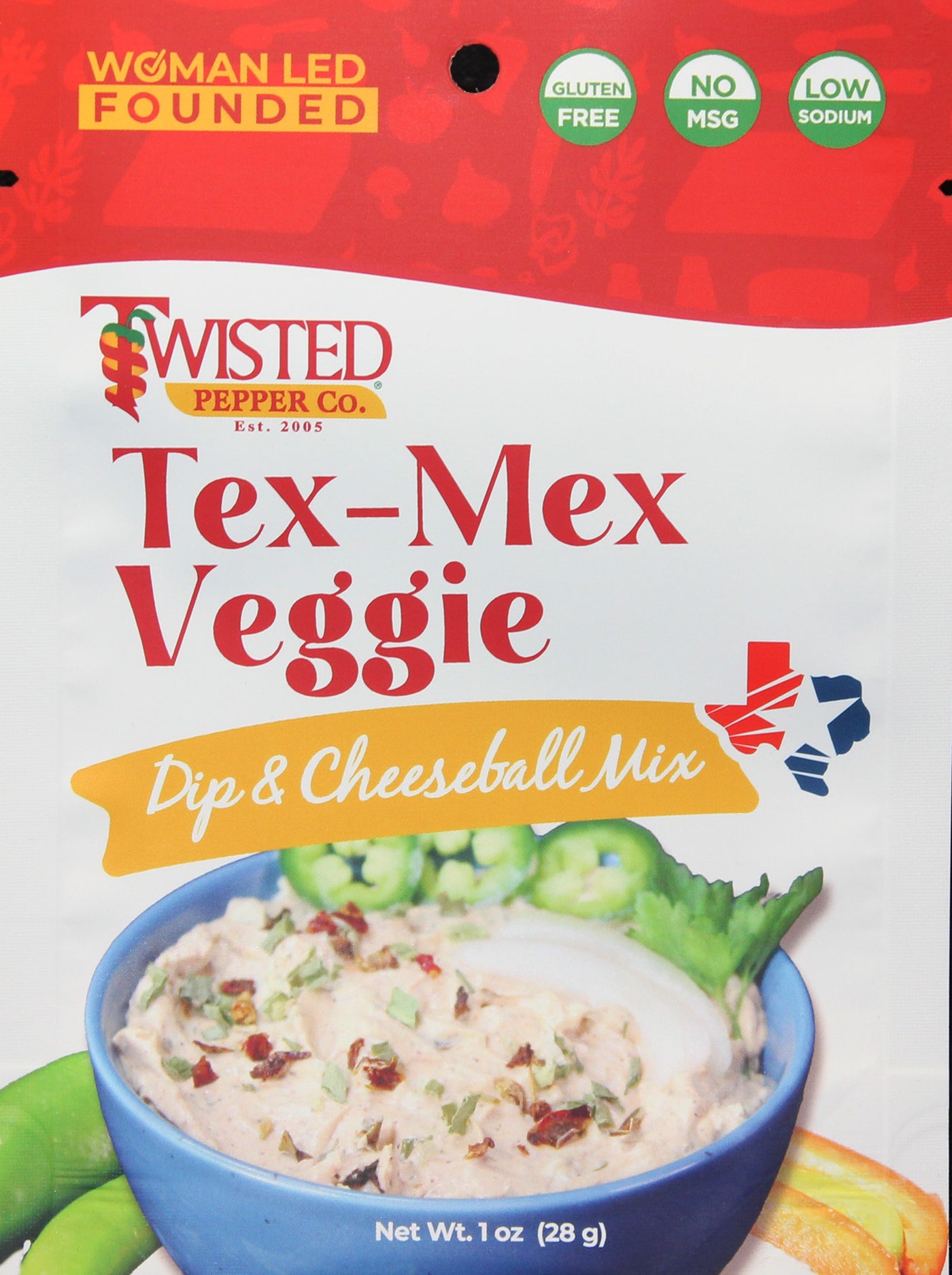 Tex-Mex Veggie Dip or Cheeseball Mix