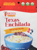 Texas Enchilada Dip Mix packaging with creamy cheese dip and enchilada sauce ingredients