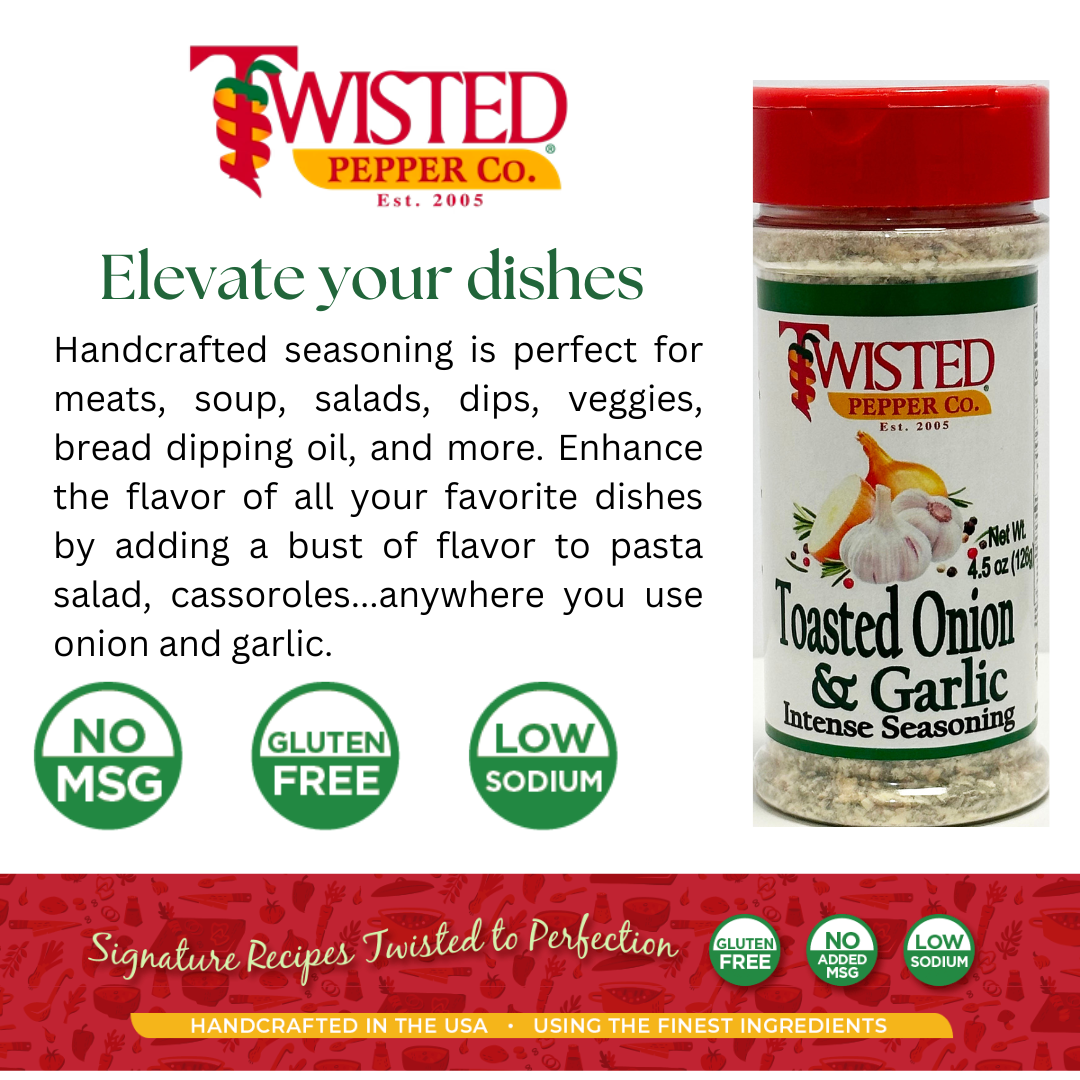 Toasted Onion & Garlic Seasoning 4.5 oz