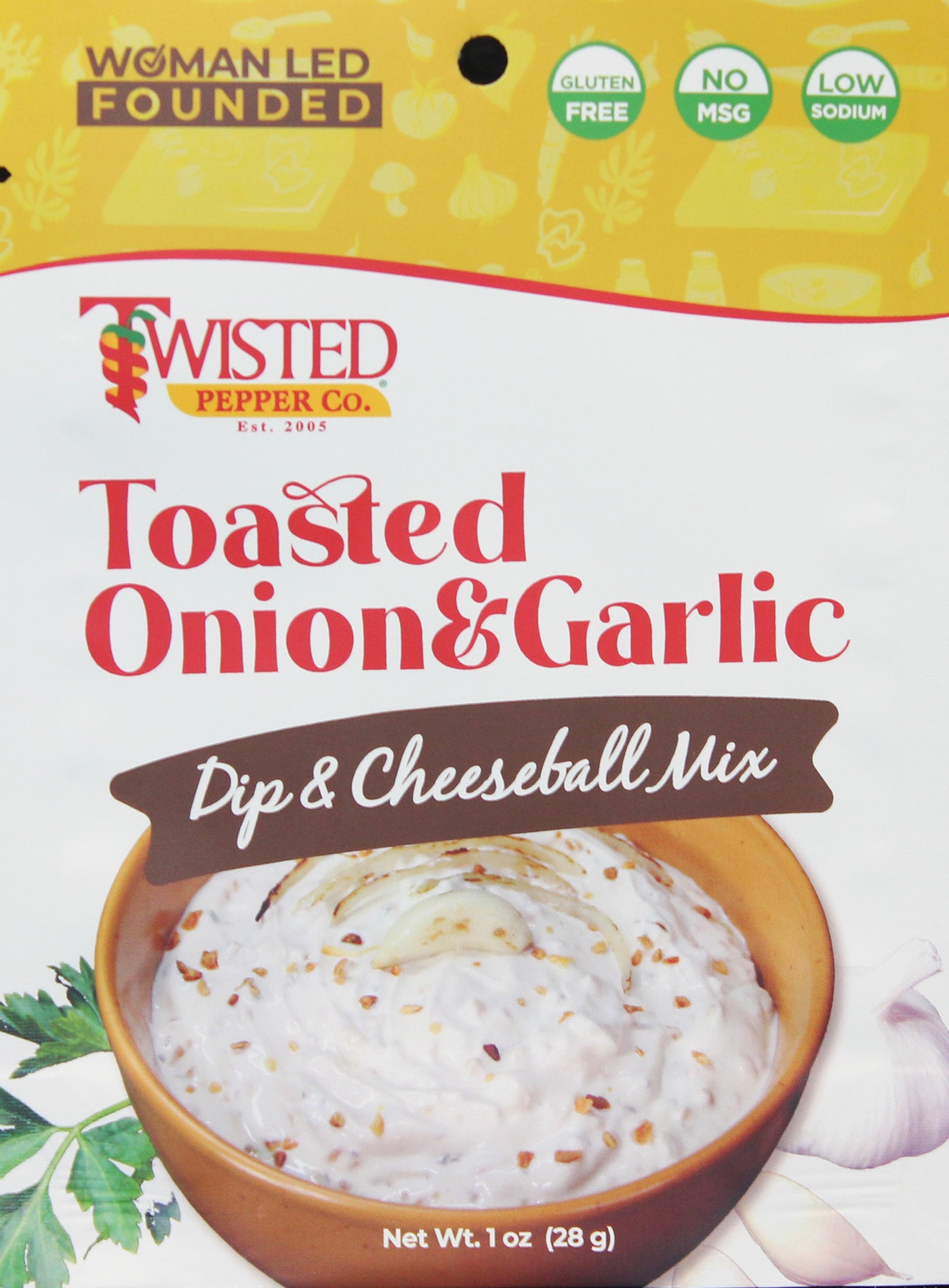 Dip Mix 4 Pack I Love Onions Gift Bag