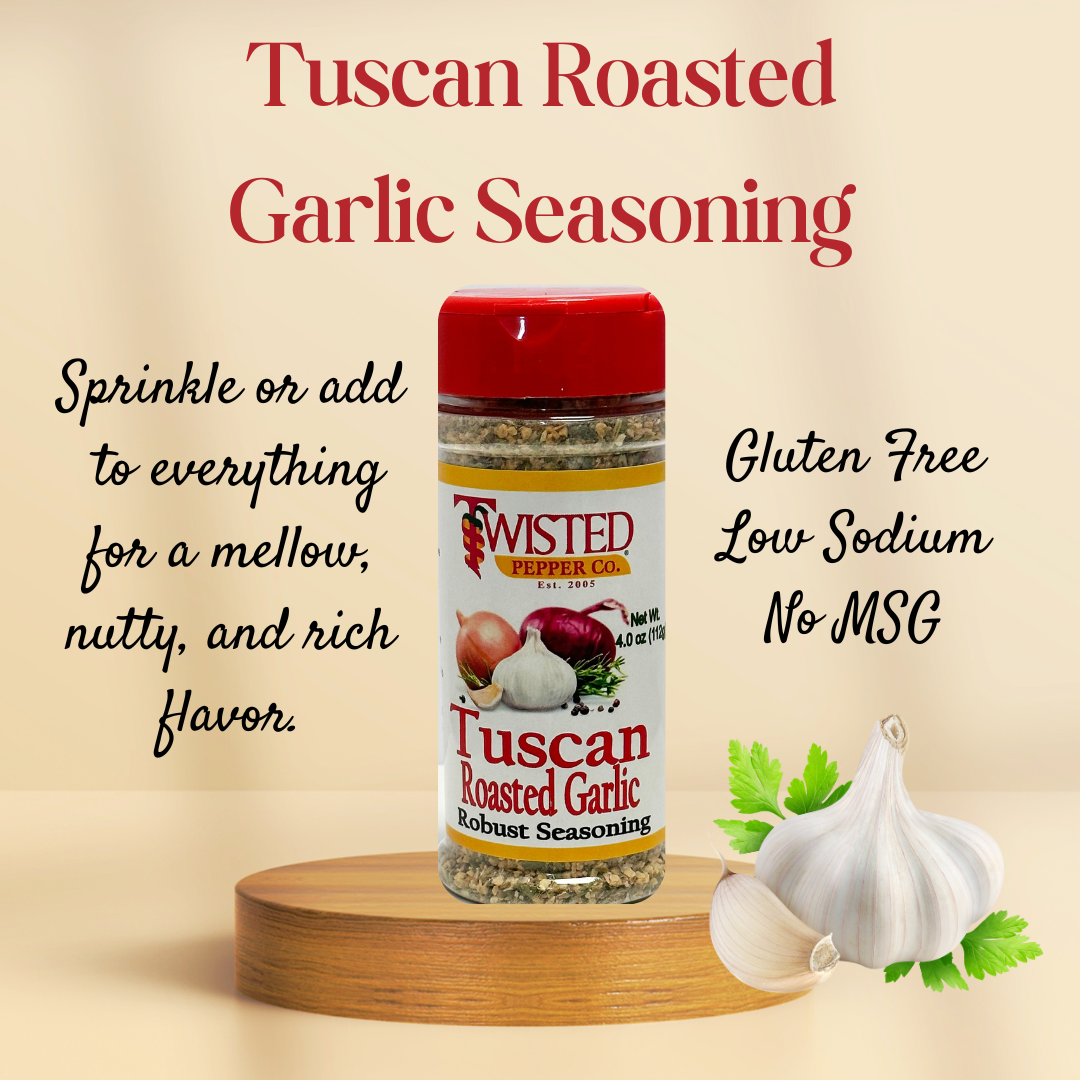 Tuscan Roasted Garlic Seasoning 4.0 oz.