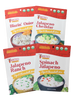 4 Pack I Like it Spicy Dip Mixes featuring Blazin' Onion, Jalapeno Cheddar, Jalapeno Ranch, and Spinach Jalapeno flavors