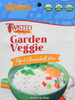 Package of Garden Veggie Dip Mix highlighting versatile uses for dips and cheeseballs with fresh vegetable flavors