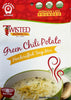 Green Chili Potato Dry Soup Mix in resealable bag with creamy soup and green chiles ingredients