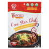 Package of Lone Star Chili Dry Soup Mix with Texas chili seasoning ingredients