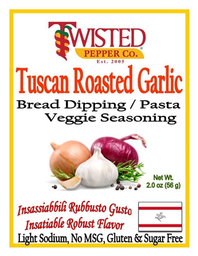 Tuscan Roasted Garlic Seasoning 2.0 oz.