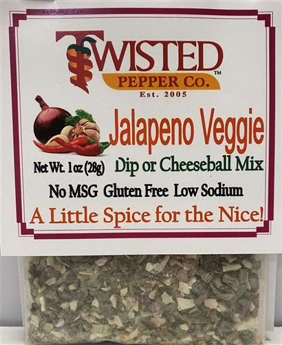 Jalapeno Veggie Dip and Cheeseball Mix