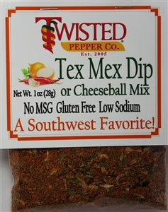 Tex-Mex Dip or Cheeseball Mix