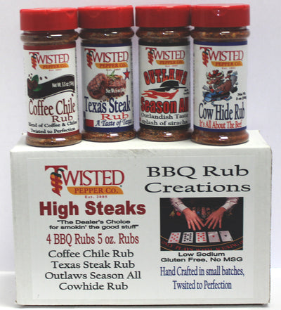 High Steaks 4 Pk BBQ Creations 5 oz Jars