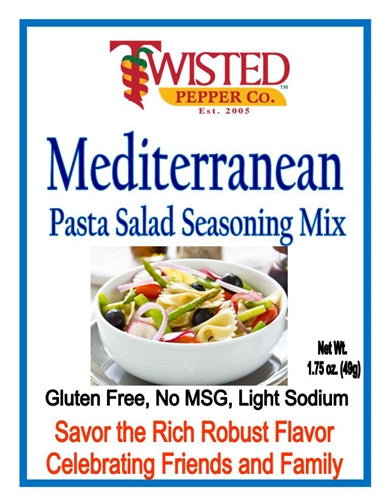 Mediterranean Pasta Salad Seasoning Mix
